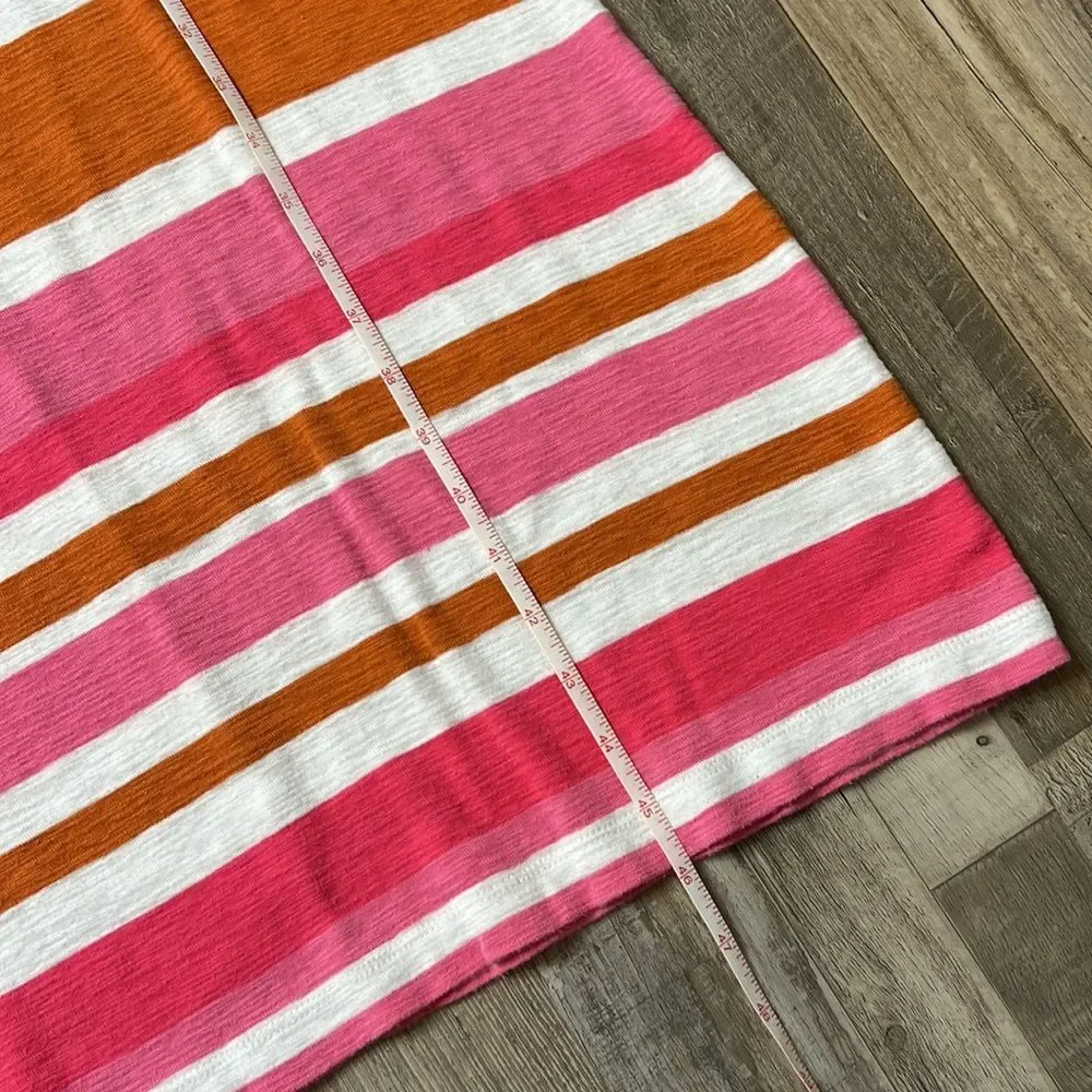 Tommy Bahama Casual Scoop Neck Stripe Maxi Dress XS